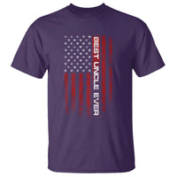 Best Uncle Ever US Flag Uncle's Day T Shirt - Wonder Print Shop