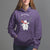 Christmas Hoodie Let It Snow Cute Snowman Xmas - Wonder Print Shop