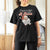 Christmas T Shirt For Women I Love A Man With A Beard Santa Xmas - Wonder Print Shop