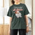 Christmas T Shirt For Women I Love A Man With A Beard Santa Xmas - Wonder Print Shop