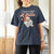 Christmas T Shirt For Women I Love A Man With A Beard Santa Xmas - Wonder Print Shop