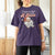 Christmas T Shirt For Women I Love A Man With A Beard Santa Xmas - Wonder Print Shop