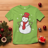 Christmas T Shirt Angry Snowman Funny Xmas - Wonder Print Shop