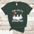 Christmas T Shirt Chillin With My Snowmies Funny Snowman Friendship - Wonder Print Shop