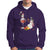 Christmas Hoodie Snowman Cheer Wine Beer Funny Xmas Drinking Party - Wonder Print Shop