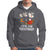 Christmas Hoodie Cats For Everybody Santa Cat Reindeer Xmas - Wonder Print Shop