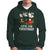 Christmas Hoodie Cats For Everybody Santa Cat Reindeer Xmas - Wonder Print Shop