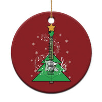 Rockin' Christmas Tree For Guitarist Music Lover Christmas Ornament - Wonder Print Shop