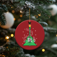 Rockin' Christmas Tree For Guitarist Music Lover Christmas Ornament - Wonder Print Shop
