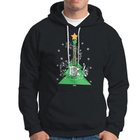 Rockin' Christmas Tree For Guitarist Music Lover Hoodie - Wonder Print Shop