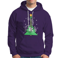 Rockin' Christmas Tree For Guitarist Music Lover Hoodie - Wonder Print Shop