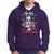 When You're Dead Inside But It's The Holiday Season Skeleton Chillin' Hoodie - Wonder Print Shop