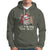 Christmas Hoodie Skeleton Look At Me Being Festival And Shit Leopard Xmas Tree - Wonder Print Shop
