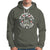 Christmas Hoodie Ho Ho Holy Shit What A Year Funny Skeleton Skull Xmas Hat - Wonder Print Shop