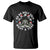 Christmas T Shirt Ho Ho Holy Shit What A Year Funny Skeleton Skull Xmas Hat - Wonder Print Shop