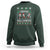 Christmas Sweatshirt I Prefer Halloween Cool Santa Skeleton Dancing - Wonder Print Shop