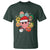 Christmas T Shirt Retro Groovy Xmas Tree Eye Face Reindeer Snowman Efl - Wonder Print Shop