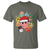 Christmas T Shirt Retro Groovy Xmas Tree Eye Face Reindeer Snowman Efl - Wonder Print Shop