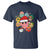 Christmas T Shirt Retro Groovy Xmas Tree Eye Face Reindeer Snowman Efl - Wonder Print Shop