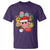 Christmas T Shirt Retro Groovy Xmas Tree Eye Face Reindeer Snowman Efl - Wonder Print Shop