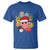 Christmas T Shirt Retro Groovy Xmas Tree Eye Face Reindeer Snowman Efl - Wonder Print Shop
