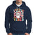 Vintage Groovy Santa Christmas Vibe Funny Retro Hoodie - Wonder Print Shop