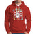 Vintage Groovy Santa Christmas Vibe Funny Retro Hoodie - Wonder Print Shop