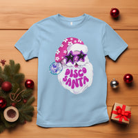 Funny Pink Santa Retro Groovy Funky Disco Christmas Cool Sunglass T Shirt - Wonder Print Shop