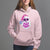 Funny Pink Santa Retro Groovy Funky Disco Christmas Cool Sunglass Hoodie - Wonder Print Shop
