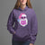 Funny Pink Santa Retro Groovy Funky Disco Christmas Cool Sunglass Hoodie - Wonder Print Shop
