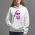 Funny Pink Santa Retro Groovy Funky Disco Christmas Cool Sunglass Hoodie - Wonder Print Shop