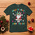 Stay Marry and bright Groovy Christmas Hippie Santa Clause T Shirt - Wonder Print Shop