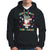 Stay Marry and bright Groovy Christmas Hippie Santa Clause Hoodie - Wonder Print Shop