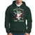 Stay Marry and bright Groovy Christmas Hippie Santa Clause Hoodie - Wonder Print Shop