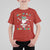 Stay Marry and bright Groovy Christmas Hippie Santa Clause T Shirt For Kid - Wonder Print Shop