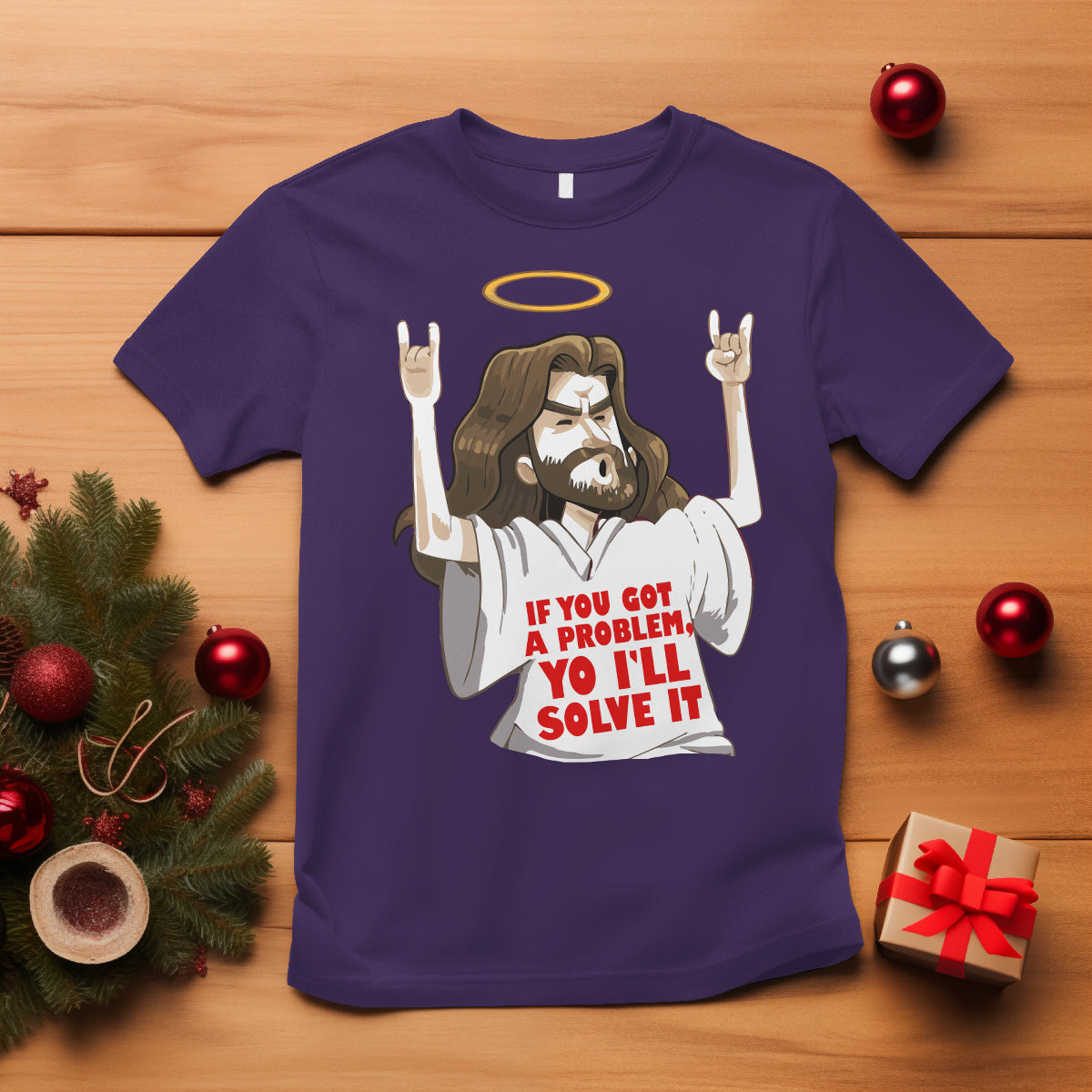 Jesus Meme Yo I'll Solve It If You Got A Problem Christian T Shirt - Wonder Print Shop