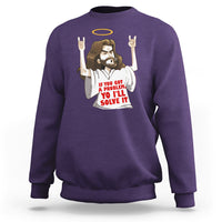 Jesus Meme Yo I'll Solve It If You Got A Problem Christian Sweatshirt - Wonder Print Shop