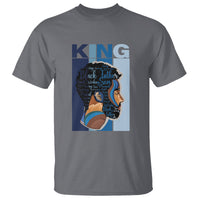 Black History King Father Melanin African American Dad T Shirt - Wonder Print Shop