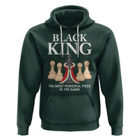 Black King The Most Powerful Piece In The Game Chess Hoodie - Wonder Print Shop
