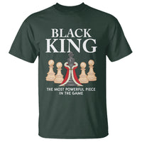 Black King The Most Powerful Piece In The Game Chess T Shirt - Wonder Print Shop