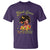 Black Queen The Most Powerful Piece In The Game Melanin Girl Butterfly T Shirt - Wonder Print Shop