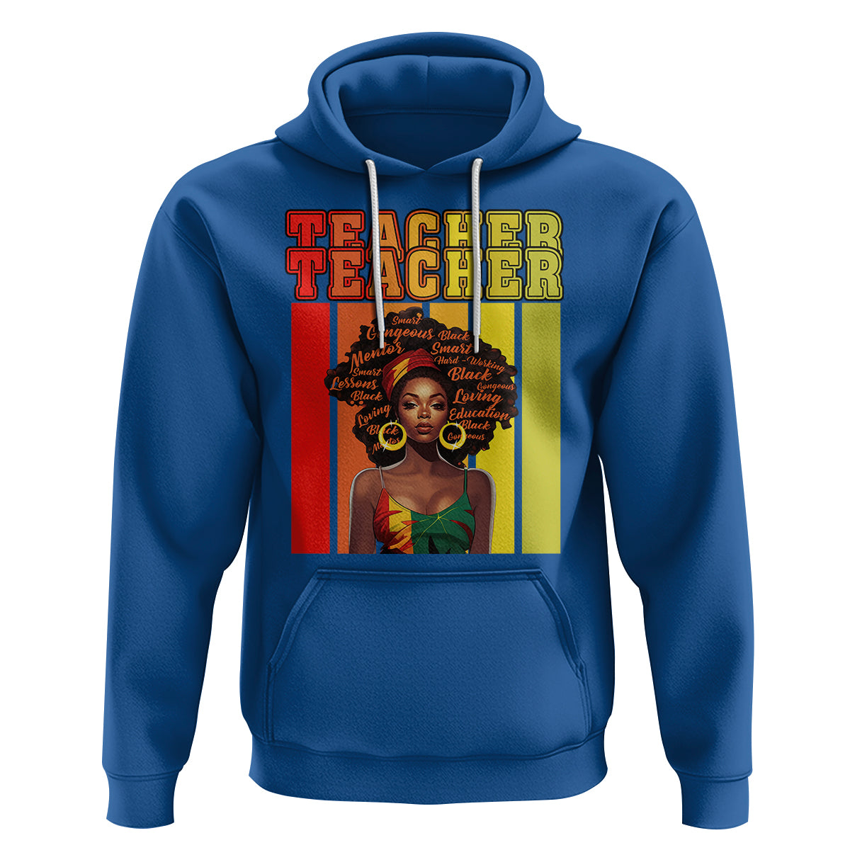 Black History Month Hoodie Teacher Women African Americans School Educate - Wonder Print Shop