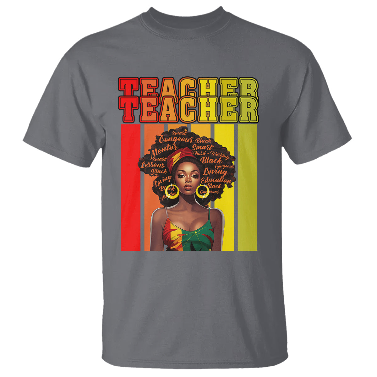 Black History Month T Shirt Teacher Women African Americans School Educate - Wonder Print Shop
