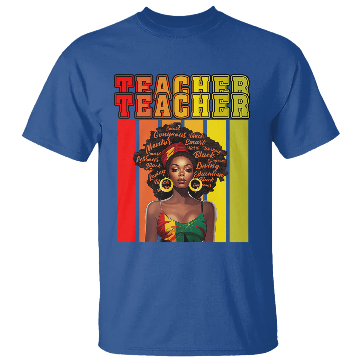 Black History Month T Shirt Teacher Women African Americans School Educate - Wonder Print Shop
