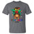 Black Teacher Life Messy Bun African American Educate T Shirt - Wonder Print Shop
