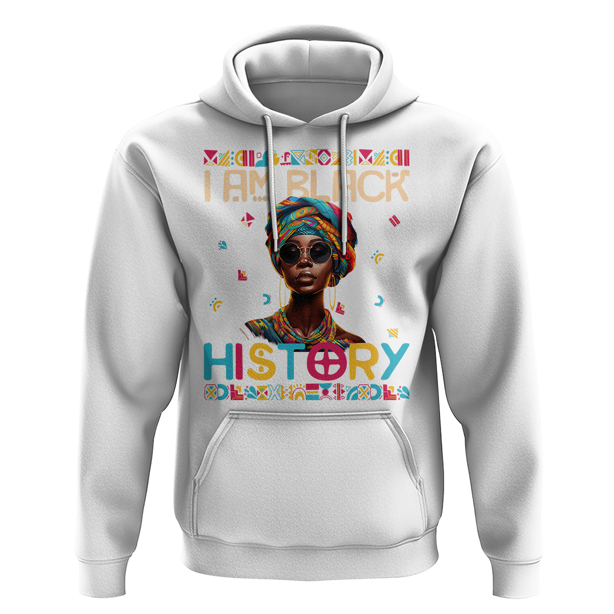 I Am Black History African American Women Pretty Hoodie - Wonder Print Shop