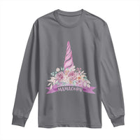 Cute Mamacorn Mother's Day Long Sleeve Shirt