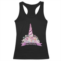 Cute Mamacorn Mother's Day Racerback Tank Top