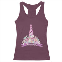Cute Mamacorn Mother's Day Racerback Tank Top