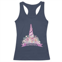 Cute Mamacorn Mother's Day Racerback Tank Top